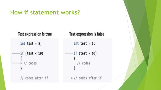 If else statement in c++ | PPTX | Programming Languages | Computing