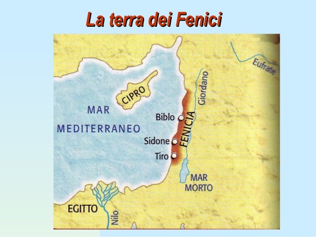 I fenici I fenici