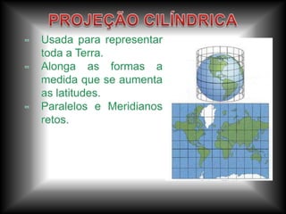 Os 2 grandes desafios da cartografia é representar na superfície plana o que é esférico e grandes áreas em tamanhos reduzidos.