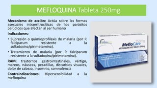 If farmacos antipaludicos PPTX