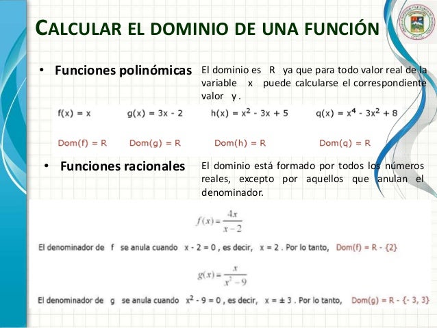 Funciones, dominio, recorrido, funcion inyectiva
