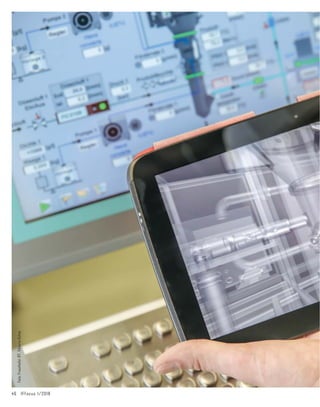 Aus Forschung und Entwicklung 45
Verletzungen der projizierten Schutzräume – wenn etwa die Hand in
den Arbeitsbereich des Roboters gerät und die Projektionsstrahlen
unterbricht – werden durch die Kameras erfasst und führen zu
einem sofortigen Stopp der aktuellen Bewegung der Maschine.
José Seanz M.Sc.
Fraunhofer IFF
Robotersysteme
Tel. +49 391 4090-227
jose.saenz@iff.fraunhofer.de
»WENN EINE AUFGABE DURCH
DEN MITARBEITER ODER DEN
ROBOTER ÜBERNOMMEN
WERDEN KANN, ENTSCHEIDET
DER MENSCH, WELCHEN
PART ER LEISTEN WILL. «
»FourByThree«
Für das gesamte, europaweite Projekt »FourByThree« standen 6,9 Millionen Euro zur Verfügung, die zum Teil aus dem EU-Rahmen-
SURJUDPPIđU)RUVFKXQJXQG,QQRYDWLRQ+RUL]RQğ
QDQ]LHUWZXUGHQ'LH3DUWQHULP.RQVRUWLXPZDUHQ)RUVFKXQJV]HQWUHQ
Industrie- und Technologieunternehmen sowie Universitäten, koordiniert durch das spanische Forschungszentrum IK4-TEKNIKER.
Projektpartner
Fundacion Tekniker (IK4-TEKN), Eibar, Spanien; Deutsches Forschungszentrum fuer kuenstliche Intelligenz GmbH (DFKI), Bremen,
Deutschland; Consiglio Nazionale delle Ricerche (CNR), Rom/Mailand, Italien; King‹s College London (KCL), London, Großbritannien;
Queen Mary University of London (QMUL), London, Großbritannien; Zentrum Für Mechatronik Und Automatisierungstechnik Gemein-
nützige GmbH; (ZEMA), Saarbrücken, Deutschland; Deltatron Oy, Helsinki, Finland; Pilz Industrieelektronik SL, Barcelona, Spanien; Ant-
project TVIP SL (Prosumerlab), San Sebastian, Spanien; Ingenieria Y Servicios de Automatizacion y Robotica KOMAT SL, Eibar, Spanien;
EFS-Gesellschaft für Hebe- und Handhabungstechnik mbH, Nordheim, Deutschland; Alfa Precision Casting SA, Eibar, Spanien; Woll
Maschinenbau GmbH, Saarbrücken, Deutschland; Stichting Stodt Praktijkcentrum voor Geavanceerde Technologie (STODT), Hengelo,
Niederlande; Ground Truth Robotics (GTR), Bremen, Deutschland
Video: Projection and
camera based workspace
monitoring system
Link zum Video:
https://youtu.be/tmLiWmVPFM4
 