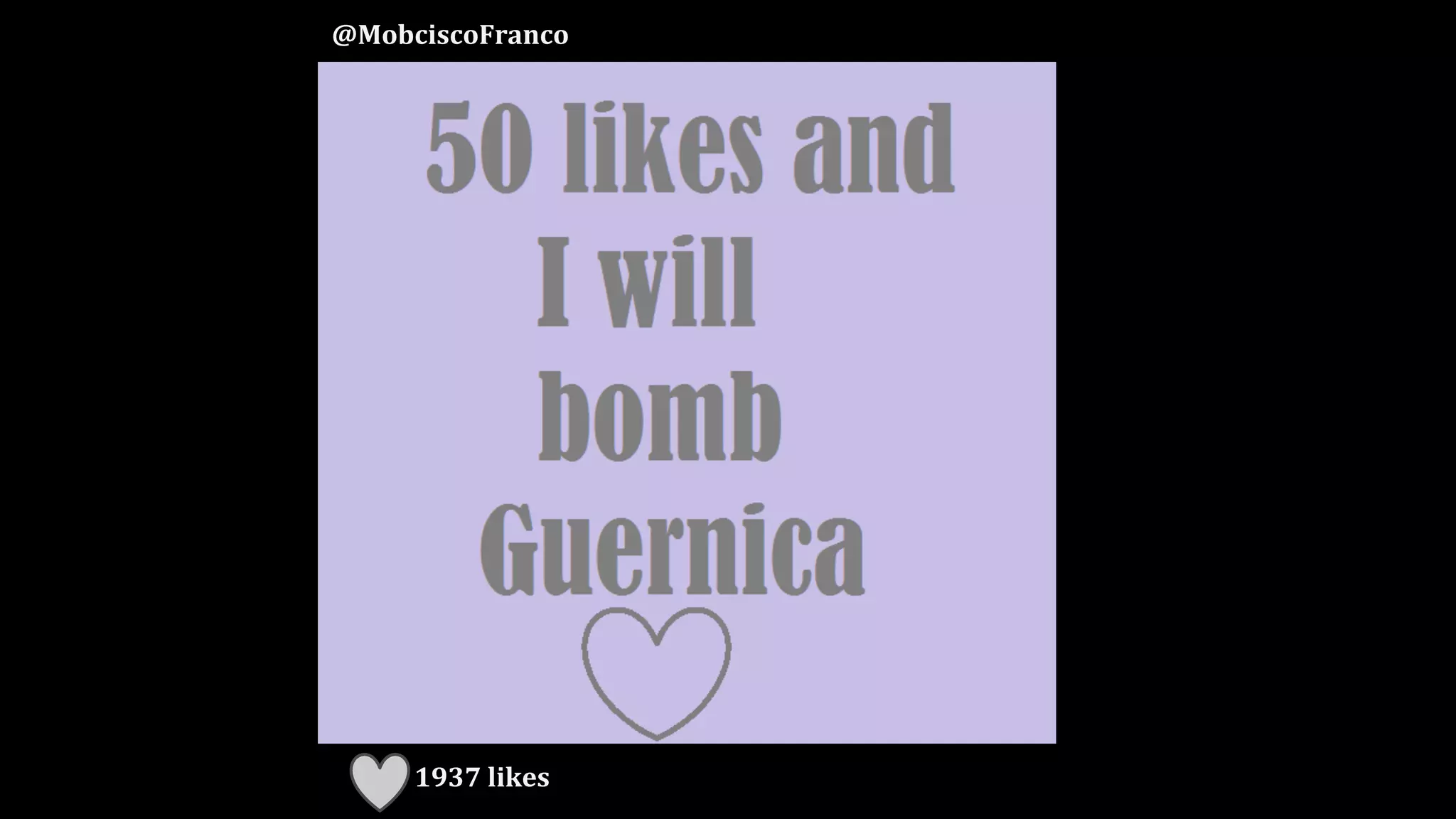 @MobciscoFranco 
1937 likes 
 