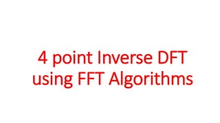 Ifft Basic Ifft | PPTX