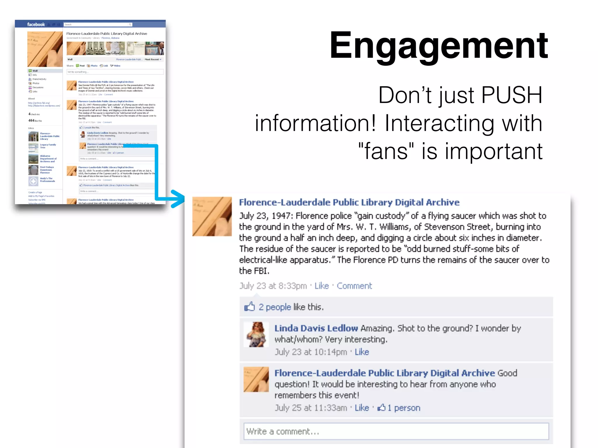 Check-In at
various locations
 