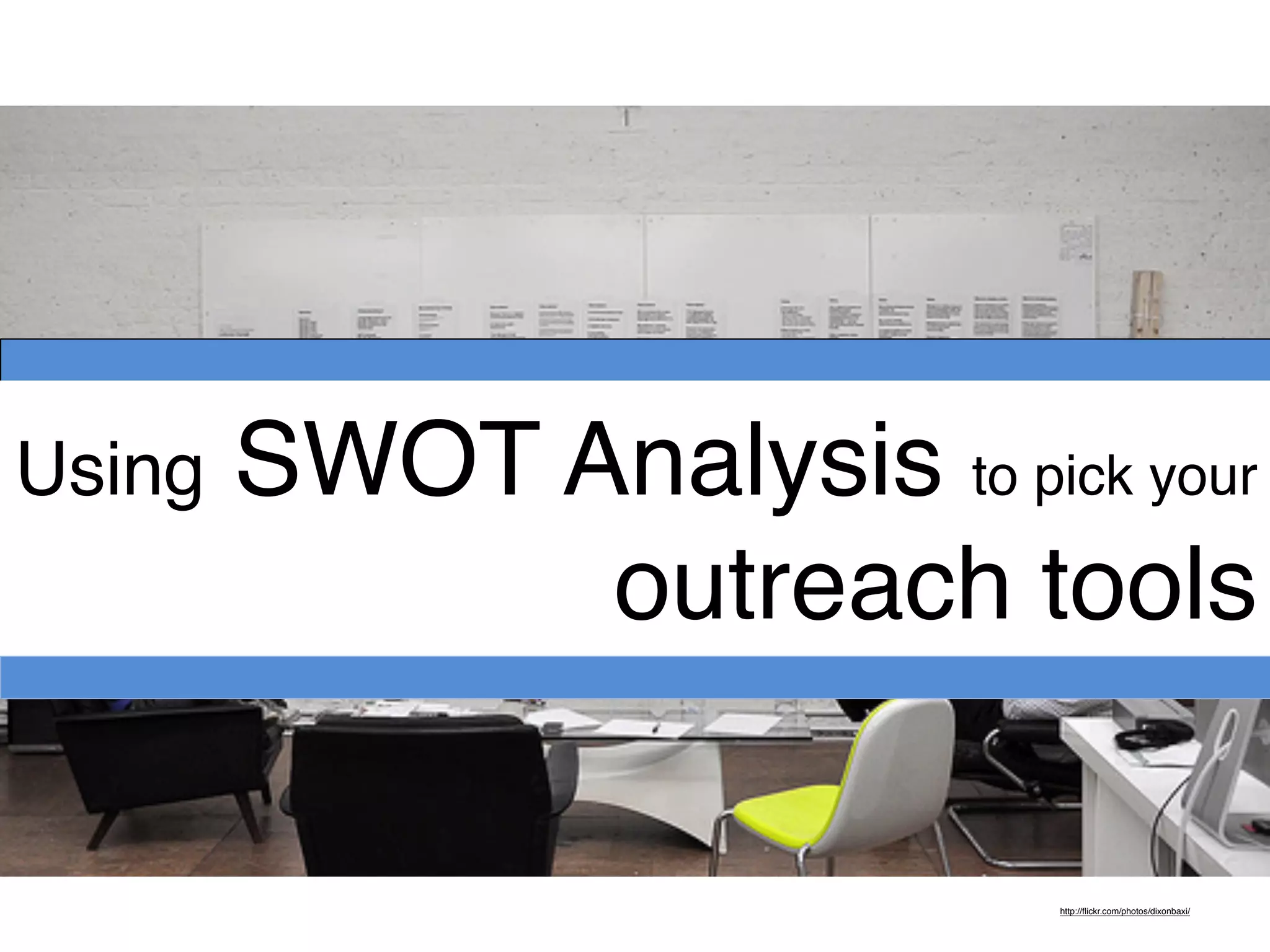 Steps of Action Planning


                                                        Launch
                                                        Management
                                                        Optimization

http://www.flickr.com/photos/21561428@N03/5136803941/
 