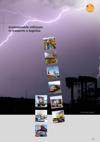 11
ecomatmobile utilizzato
in trasporto e logistica
Foto: Kai Tholen / pixelio.de
 