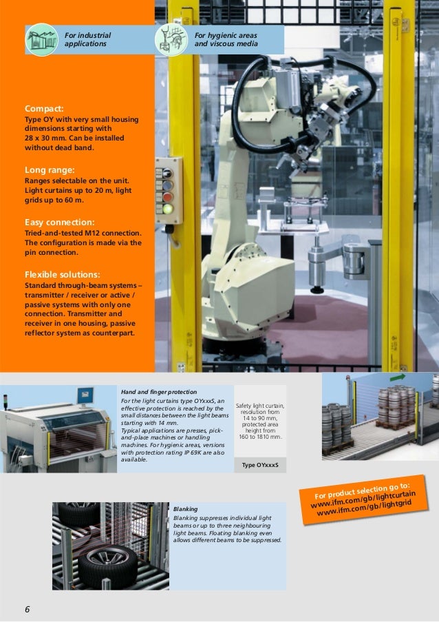 Safety Technology Sensors And System Solutions From Ifm 2016 English
