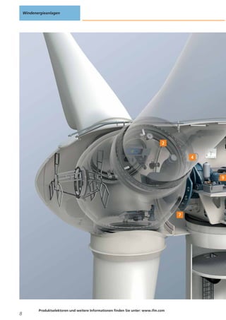 Windenergieanlagen

8

Produktselektoren und weitere Informationen finden Sie unter: www.ifm.com

 