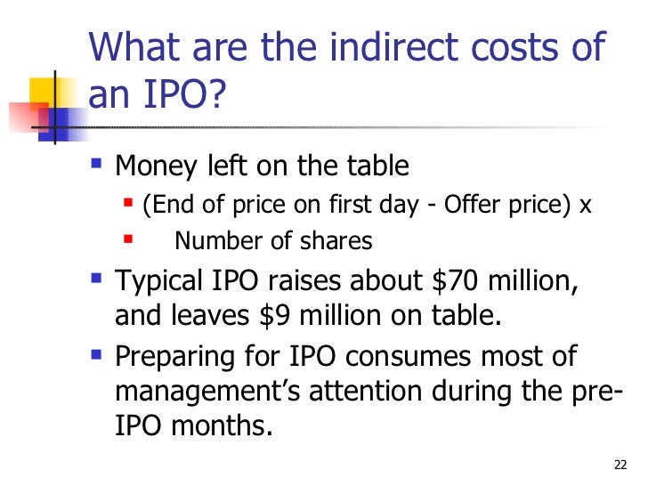 Pre-ipo stock options value