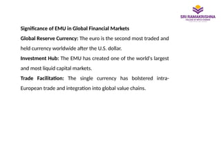 IFM 5 Economic and Monetary Union (EMU) | PPT