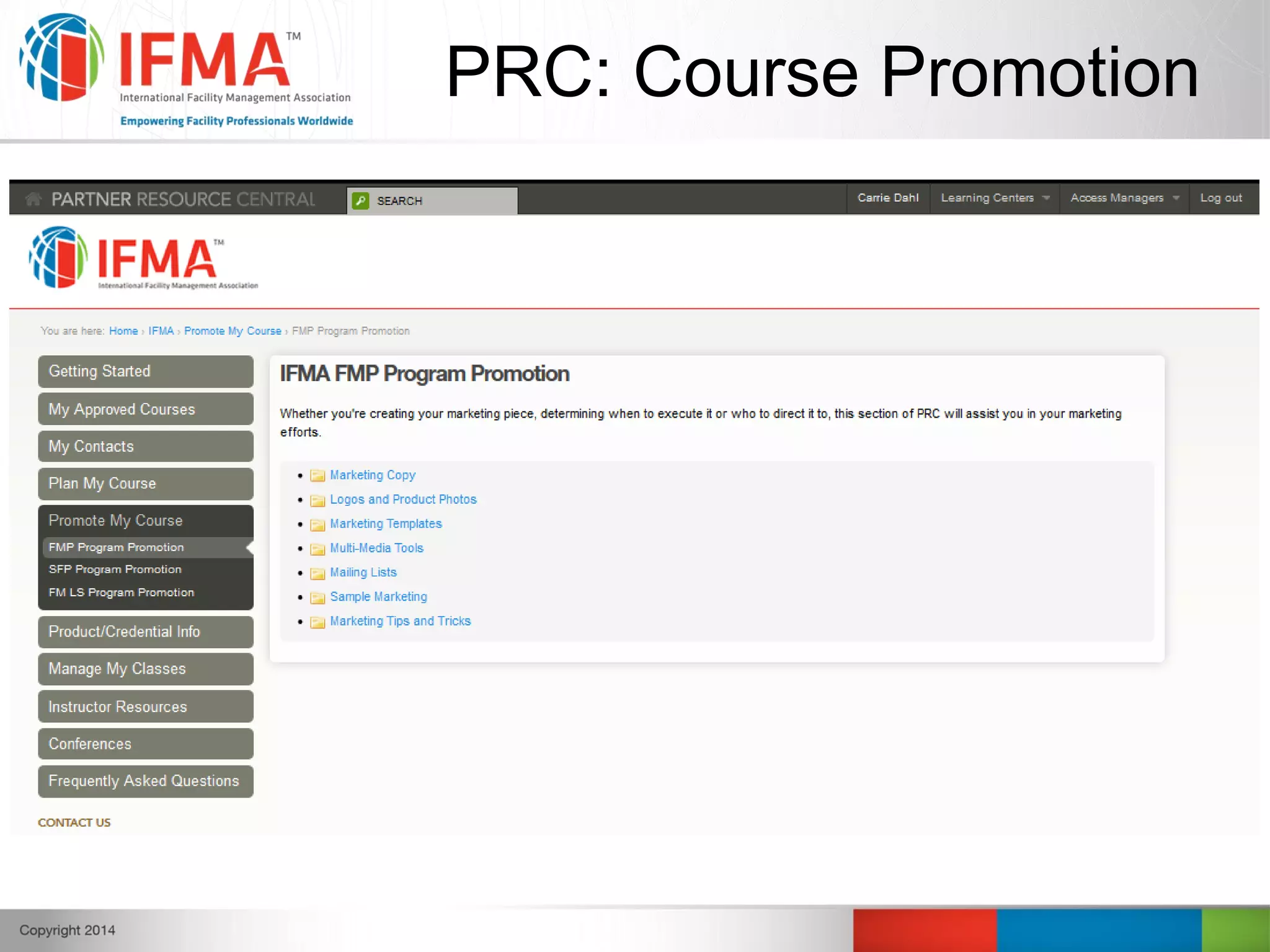 PRC: Course Promotion
 