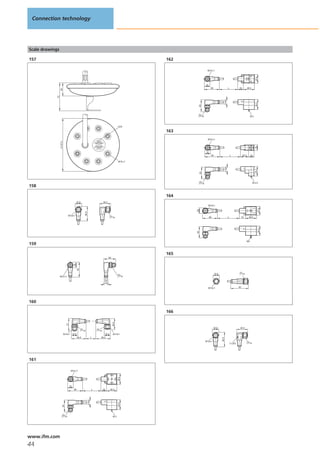 Connection technology




Scale drawings

157                                                                                                      162

                                                                                                                               M12 x1




                                                                                                                                                                                              22,4
                                                                                                                              15
                                                                                                                                    39                        L           15        28,5
                  34
             72




                                                                                                                                                       10,5




                                                                                                                                                                                              26,5
                                                                                                                30
                                                                                                                     14                                                                  M3



                                                                                             LED

                                                                                                         163
                                                                                                                               M12 x1
                  137,3




                                                                                                                                                                                              15
                                                                                                                              15
                                                                                                                                    39                            L            20,5      15

                                                                                             M12 x1




                                                                                                                                                       10,5




                                                                                                                                                                                              25,3
                                                                                                                    30
                                                                                                                         14                                                                M 2,5
158

                                                                                                         164
                                           15,5                           26,5
                                                                                                                                M12x1




                                                                                                                                                                                                     22,4
                                                                                                               15
                                                   36,5




                                M12x1
                                                                                      14                                           39                         L            15         28,5




                                                                                                                                                                                                     26,5
                                                                                                               30




                                                                                                                                                                                    M3
159

                                                                                                         165
                                                                                 30
                                      15
                                           39




                                                                                                                                         15,5                                  14
                  M12 x1                                                                            14


                                                                           10,5

                                                                                                                                M12x1                                     45




160

                                                                                                         166
                                                                                      26,5
                            31




                                                                                                                                         15,5                              26,5
                                                  14                 14
                          M12x1 15,5                                     15,5         M12x1
                                           36,5                  L    36,5
                                                                                                                                                36,5




                                                                                                                              M12x1
                                                                                                                                                                  3 LED               14




161

                                  M12 x1
                                                                                             28,4




                                 15
                                      39                         L        15      26,5
                                                          10,5




                                                                                             26,5
                      30




                           14                                                         M3




www.ifm.com
44
 