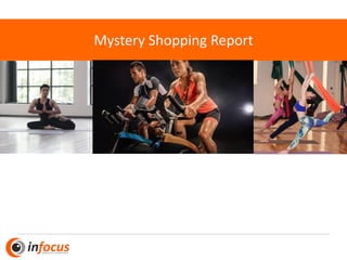 Mystery Shopping Report
 