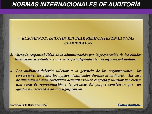 Material del I Foro Virtual Internacional sobre Auditoria 