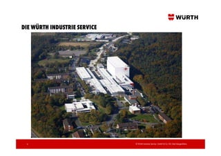 DIE WÜRTH INDUSTRIE SERVICE




 4                            © Würth Industrie Service GmbH & Co. KG, Bad Mergentheim,
 