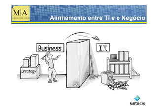 Alinhamento entre TI e o Negócio
 