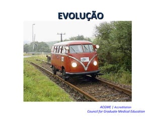 EVOLUÇÃO ACGME |  Accreditation  Council for Graduate Medical Education   