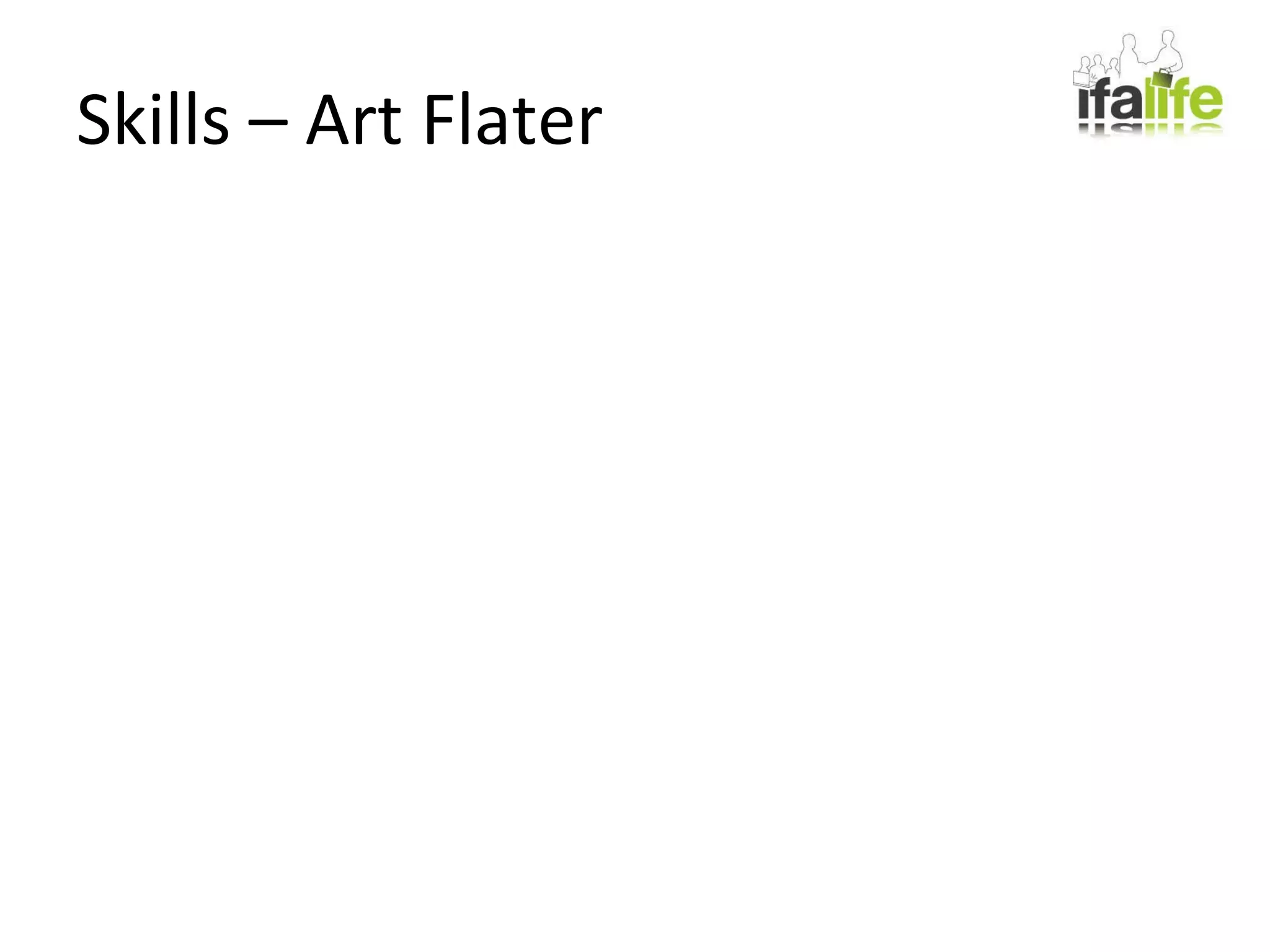 Skills – Art Flater 