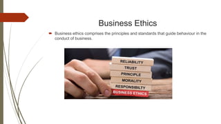 Corporate Governance and Ethical Business Strategy | PPTX