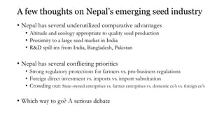 IFPRI - NAES Conference on Sustainable & Resilient Agriculture - David Spielman & Adam Kennedy - Innovation, competition, and productivity growth: