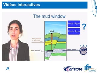 17
Intérêt d’un Serious Game dans un MOOC ?
Population cible = Etudiants!
 Attirer un public jeune: dynamisme (versus quiz)
 Environnement BD, effets sonores, jeux vidéo
Mise en situation de l’apprentissage
 Mise en pratique dans un environnement réaliste
 Environnements multiples
• Raffinerie
• Banc d’essais moteur
“Gamification”
 Environnement ludique
 Choix d’un Avatar
 Challenge (points à gagner)
 