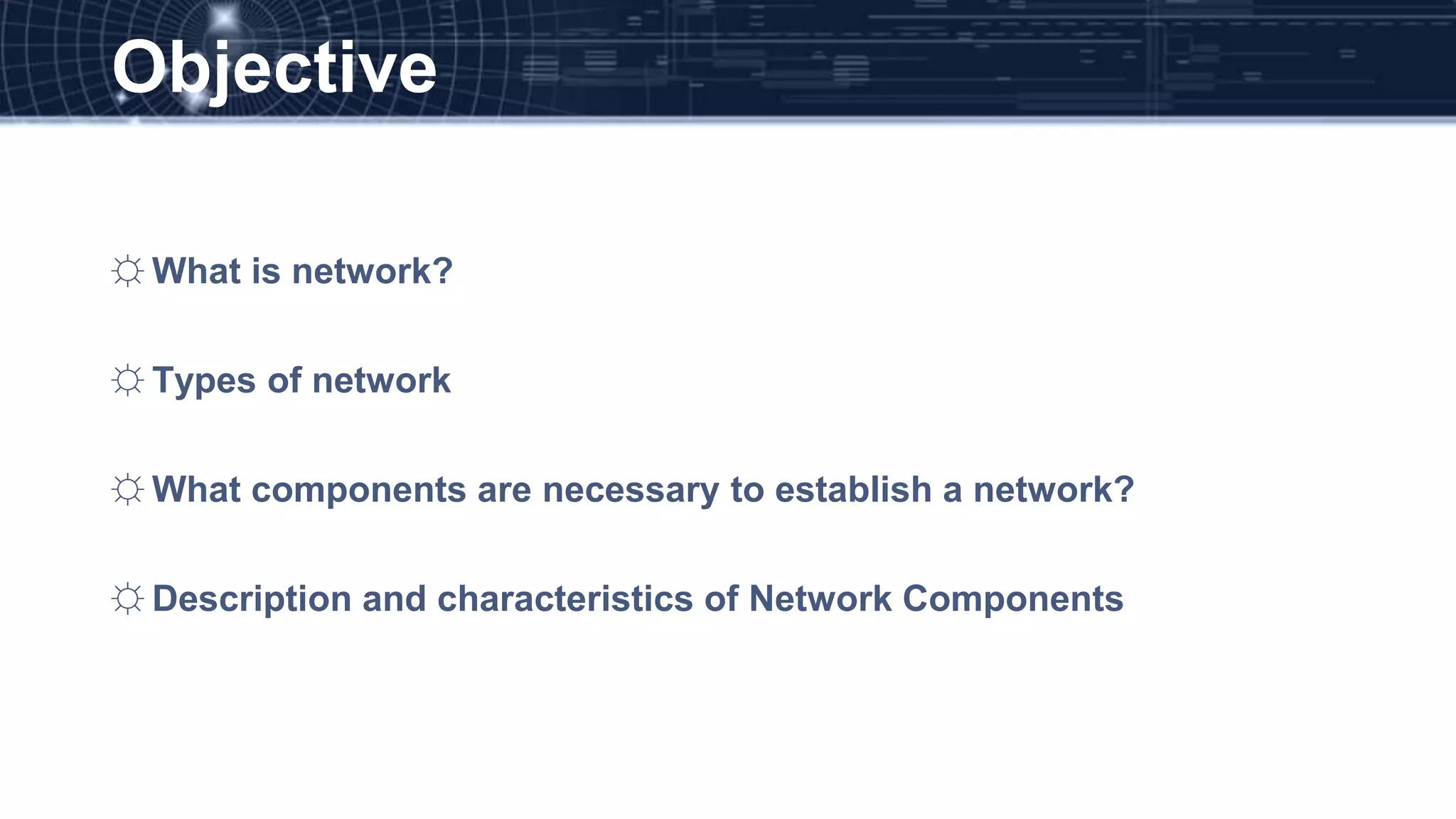 Network Components | PPTX