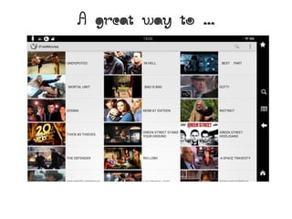 A great way to ...
 