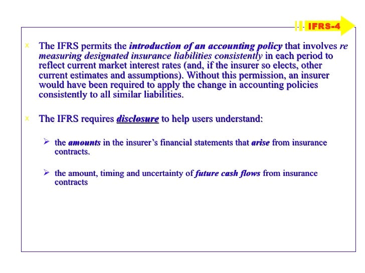 ifrs policies International accounting standard 8 accounting policies, changes in accounting estimates and errors or ias 8 is an international financial reporting standard (ifrs) adopted by the international accounting standards board (iasb) it prescribes the criteria for selecting and changing accounting policies, accounting for changes in estimates and. ifrs policies International accounting standard 8 accounting policies, changes in accounting estimates and errors or ias 8 is an international financial reporting standard (ifrs) adopted by the international accounting standards board (iasb) it prescribes the criteria for selecting and changing accounting policies, accounting for changes in estimates and.