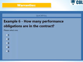 Warranties:
 