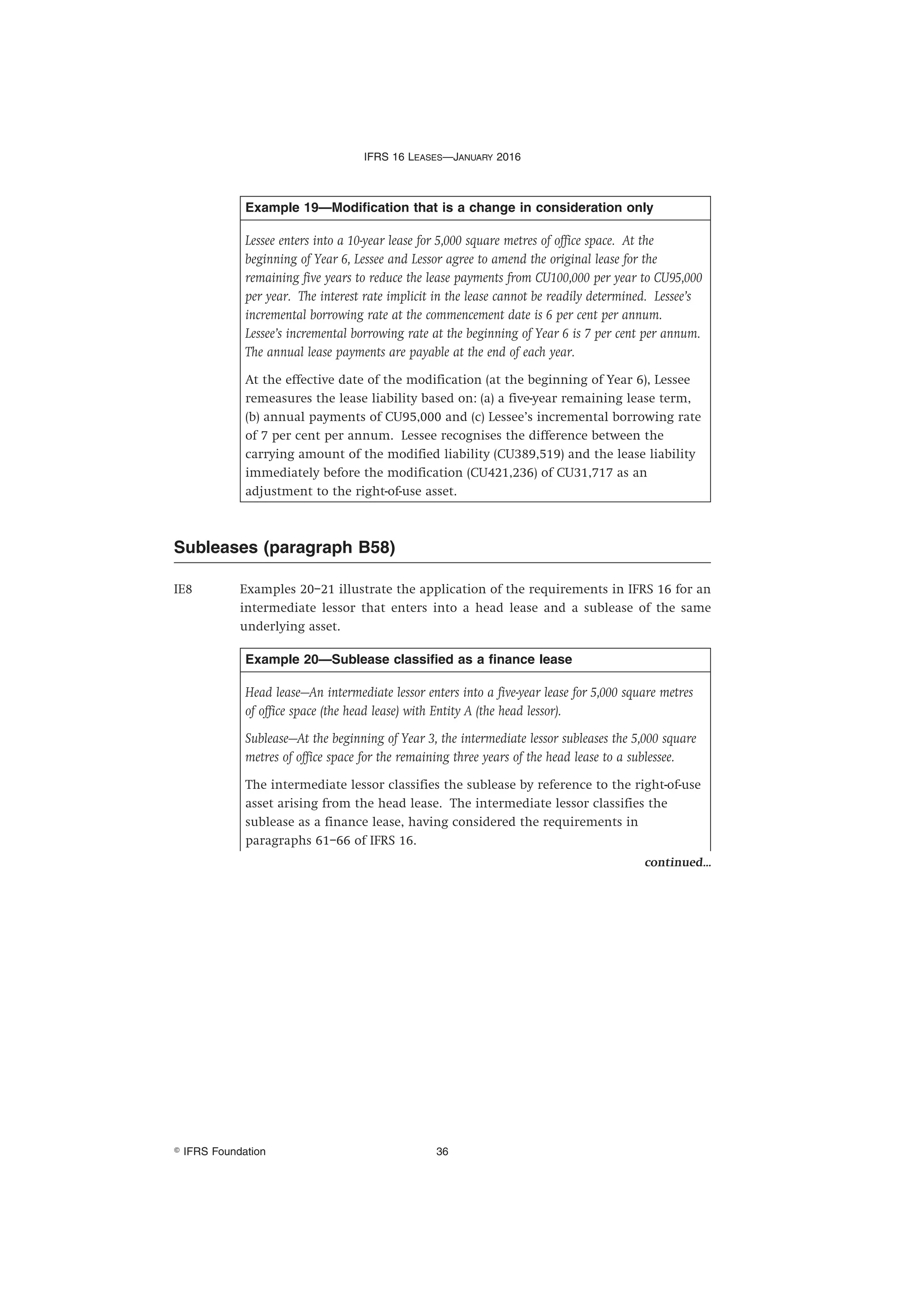 IFRS-16- Leases (Illustrative examples) | PDF