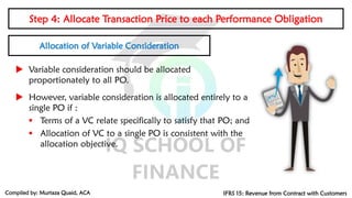 IFRS 15 - Presentation (notes).pdf for accounting | PDF