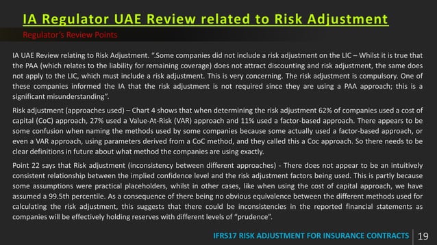IFRS17 Risk Adjustment modeling | PDF | Business Accounting & Finance ...