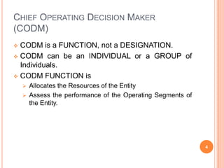 IFRS 8 Operating Segments | PPT