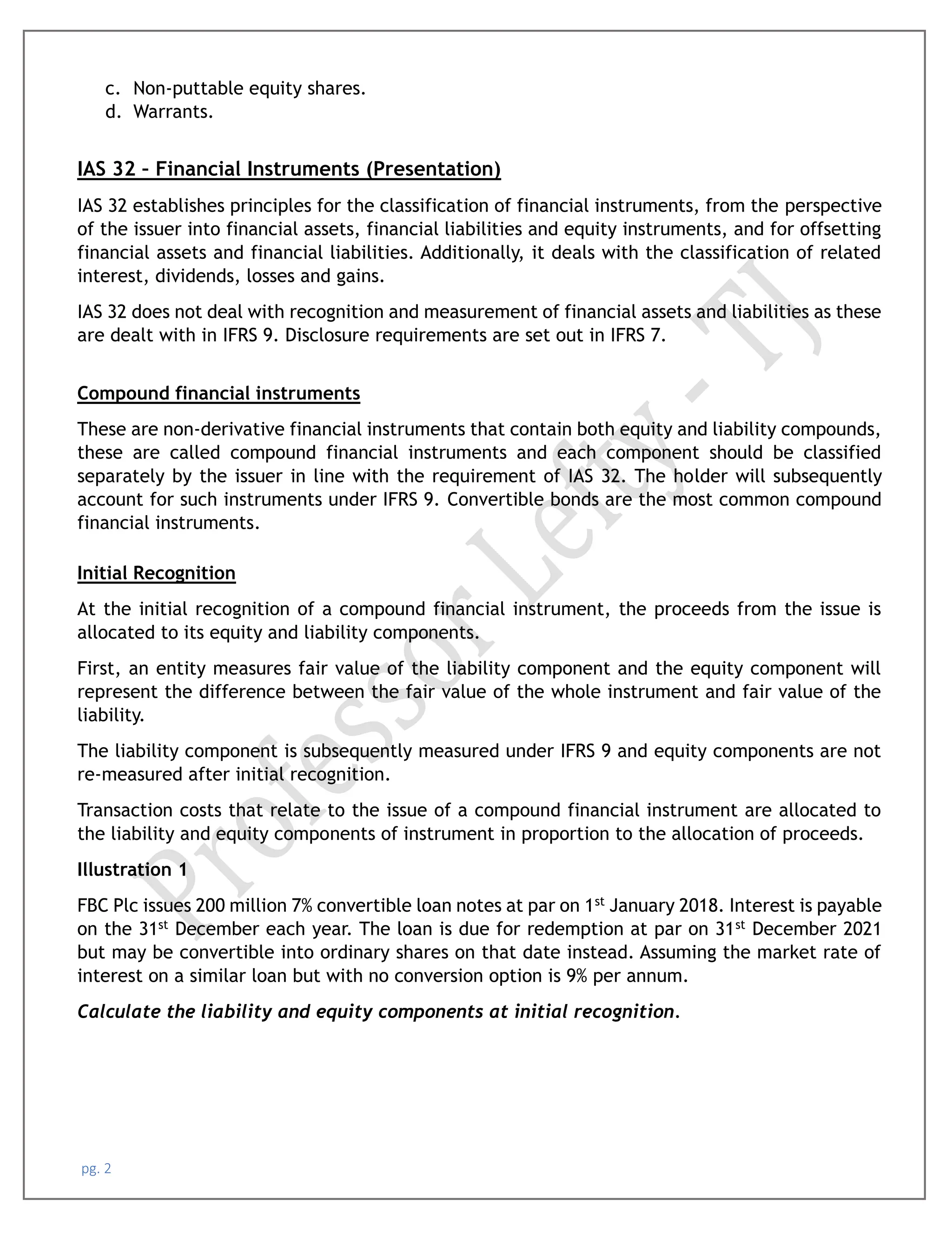 Ifrs 9 pdf alabama appalachian ma workshop pdf stocks and bonds