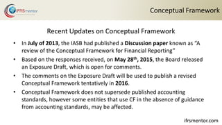 IFRS Conceptual Framework - Free IFRS Course - Module 1 | PPTX