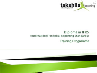 Training Programme
 