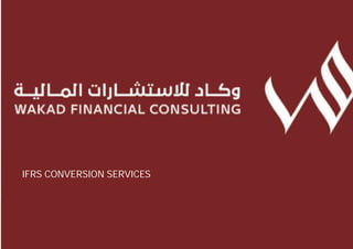 IFRS CONVERSION SERVICES
 
