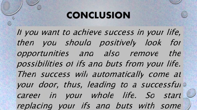 Life is full of ifs and buts essay 08 picture