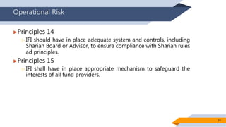 IFSB Guiding Principles of Risk Management | PPTX