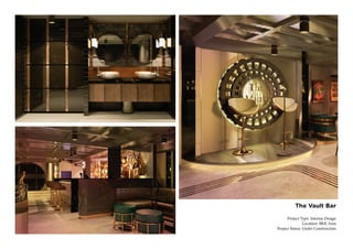 The Vault Bar
Project Type: Interior Design
Location: BKK Area
Project Status: Under Construction
 