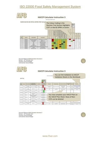 i.s.o 22000 food safety management system product information . | PDF