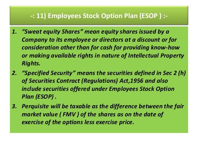 Cashing in employee stock options