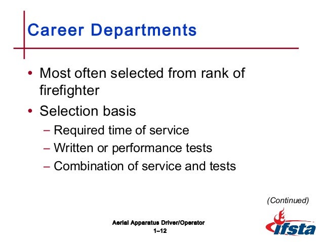 Ifsta aerial apparatus driver operator handbook 2Ed ch 01 the driver-…