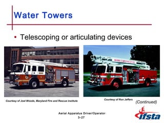 Ifsta aerial apparatus driver operator handbook 2 ed ch 03 types ...