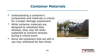 Container Tear Cell Guide Container Assessment from the fist manual | PPTX