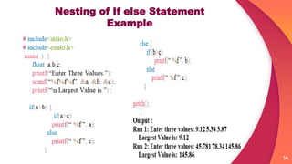 If statements in c programming | PPT