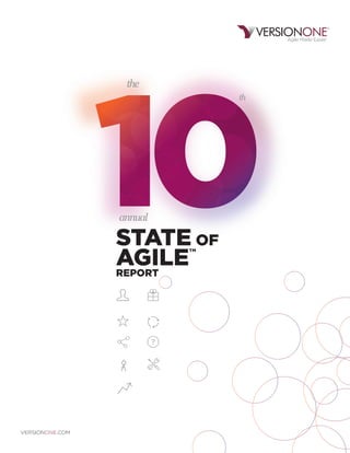 Version one 10th-annual-state-of-agile-report | PDF