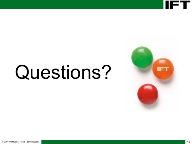 Ift food processingandpreservation