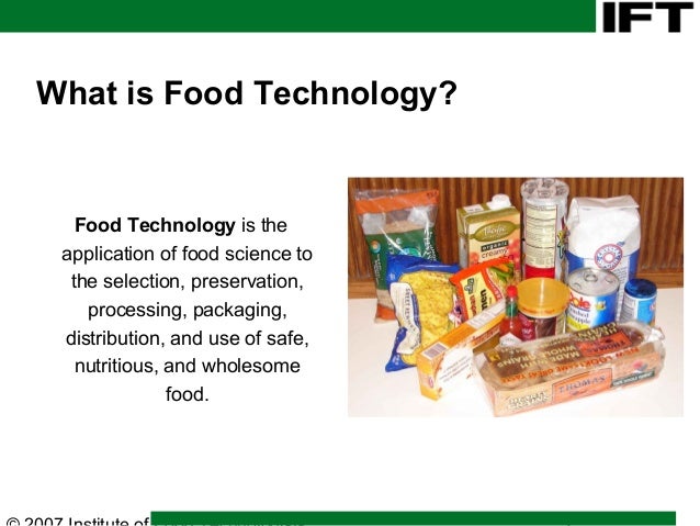 Ift food processingandpreservation
